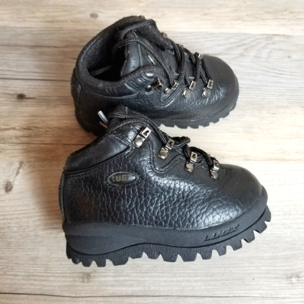 Lugz Leather Y2K Lug Boots Toddlers